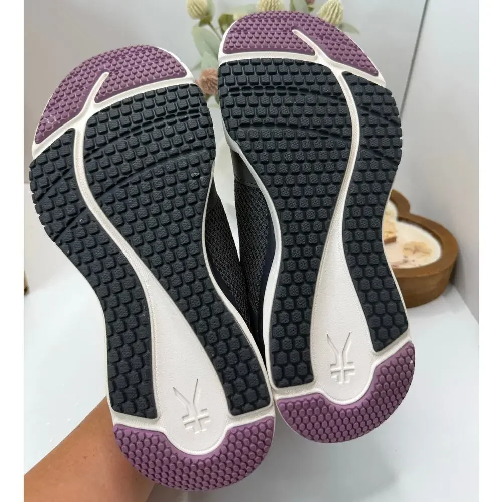 Kuru Quantum 2.0 Walking Comfort Sneaker Pewter/Night Sky Women 9.5 Wide TriedOn